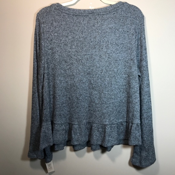 Gillian &O’Malley Dusty Blue sweater size Lg - Picture 5 of 7